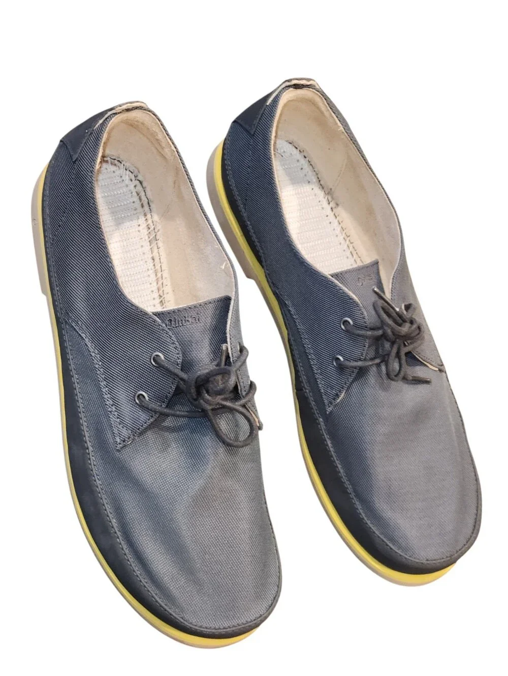 Olukai Honolulu Lace Mesh 10214-6C5V Blue/gray Breathable casual boat shoes